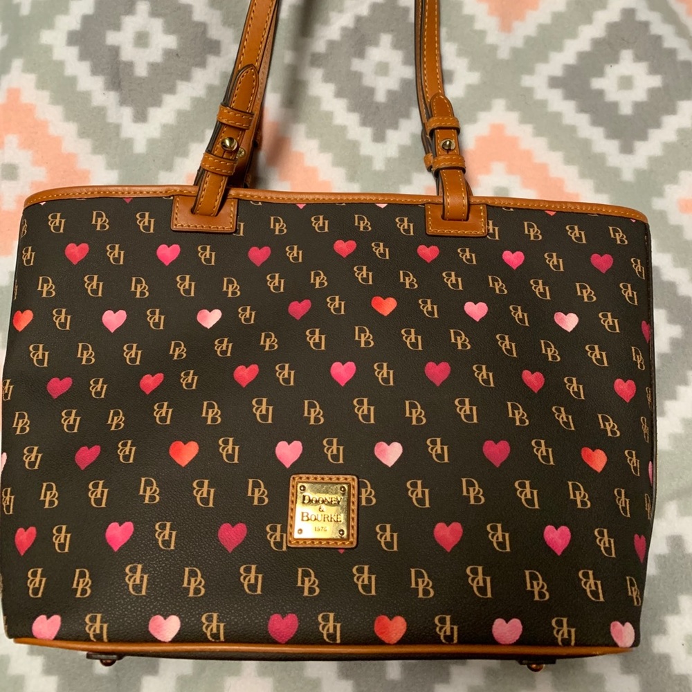 Dooney and Bourke Greta Hearts Small Shopper